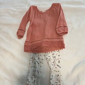 Jessica Simpson Outfit Set. Only worn once!!! Size girls 6!